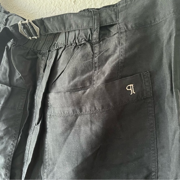 Pilcro by Anthropologie Black Linen Joggers Size 30 - Picture 4 of 8